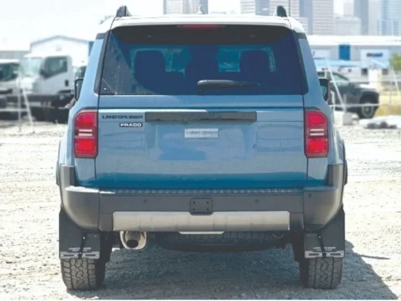 2024 Toyota Prado 2.4 Liters 4 Cylinders Turbocharged Petrol Engine Blue Grey SUV