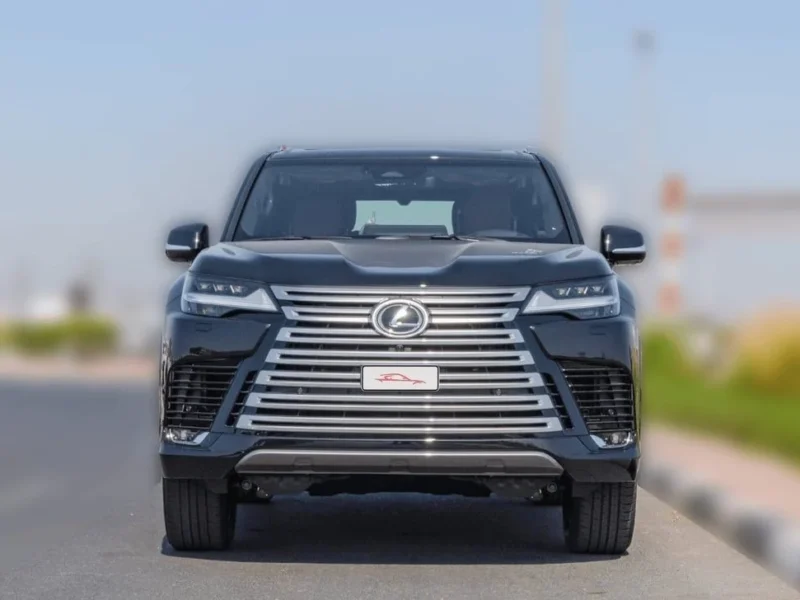2026 Lexus LX600 VIP 3.5-liter V6 twin-turbocharged Petrol Engine Black SUV GCC Specs
