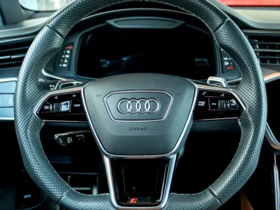 2021 Audi S6/RS6 4.0 TFSI quattro 4.0 Liters V8 Petrol Engine Gold Tan Wagon