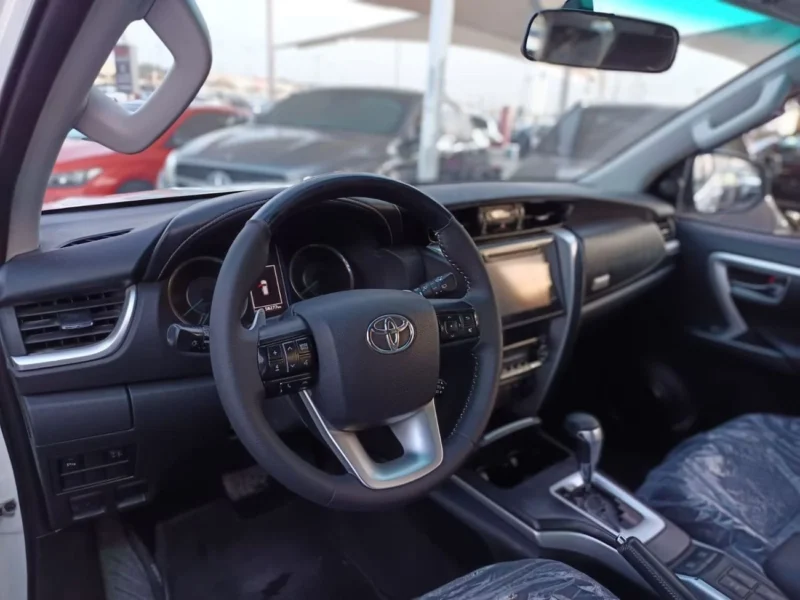 2018 Toyota Fortuner TRD Sportivo 4.0 Liter 6 Cylinders Petrol Engine White Black SUV GCC