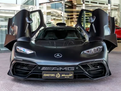 2024 Mercedes-Benz AMG ONE 1.6-liter turbocharged V6 Hybrid Engine Black Sports Car