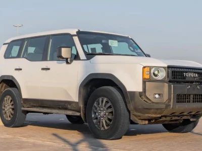 2026 Toyota Prado 2.8L 4-Cylinder Turbo Diesel Engine White Grey SUV GCC Specs