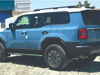 2024 Toyota Prado 2.4 Liters 4 Cylinders Turbocharged Petrol Engine Blue Grey SUV