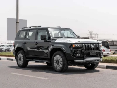 2026 Toyota Prado VXL 2.4L 4-Cylinder Turbo Petrol Engine Black Beige SUV GCC Specs