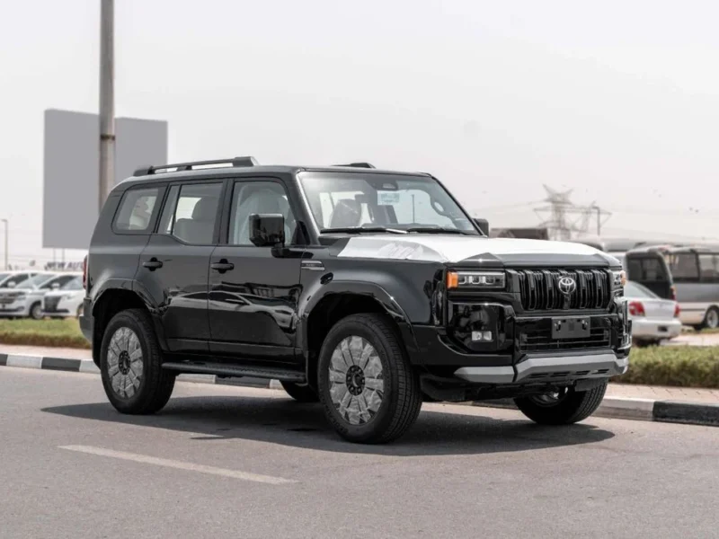 2026 Toyota Prado VXL 2.4L 4-Cylinder Turbo Petrol Engine Black Beige SUV GCC Specs