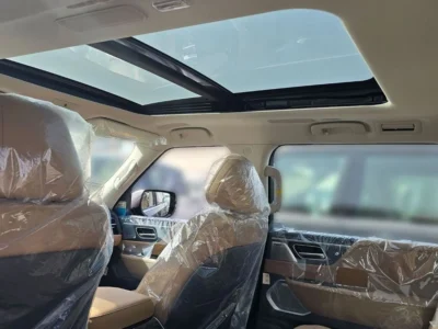 2025 Infiniti QX80 Sensory 3.5L Twin-Turbocharged V6 Petrol Engine Bronze Tan SUV GCC