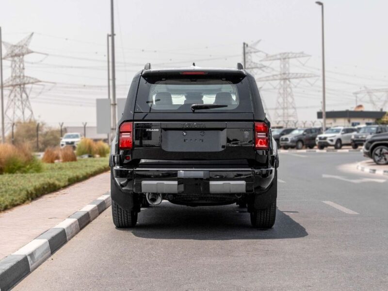 2026 Toyota Prado VXL 2.4L 4-Cylinder Turbo Petrol Engine Black Beige SUV GCC Specs