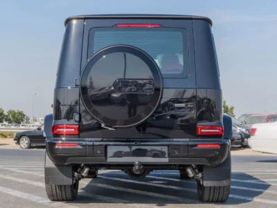 2026 Mercedes-Benz G 63 AMG 4.0L V8 Biturbo Petrol Engine Black Red SUV Double Night Package