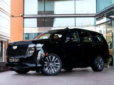 2022 Cadillac Escalade Sport Platinum 6.2 Liters V8 Petrol Engine Black Tan SUV GCC