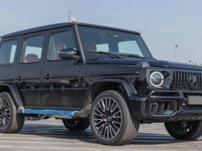 2026 Mercedes-Benz G 63 AMG 4.0L V8 Biturbo Petrol Engine Black Red SUV Double Night Package