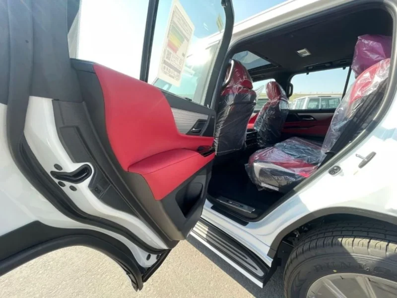 2026 Lexus LX700h F-Sport 3.5 Litres V6 Hybrid Engine White Red SUV GCC Specs