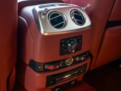 2015 Rolls-Royce Ghost Standard 6.6 Liters V12 Petrol Engine White Red Luxury Sedan