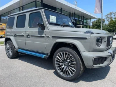 2026 Mercedes-Benz G 63 AMG 4.0-liter V8 Biturbo Petrol Engine Grey Red SUV Automatic