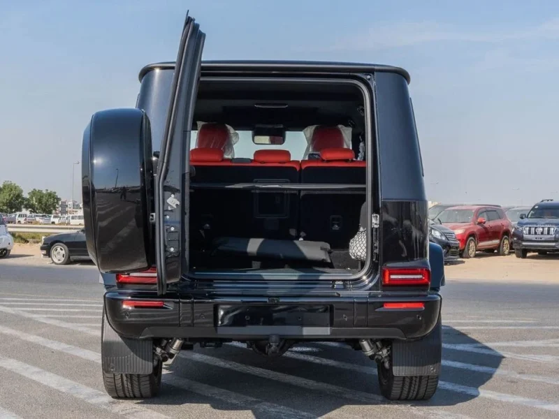 2026 Mercedes-Benz G 63 AMG 4.0L V8 Biturbo Petrol Engine Black Red SUV Double Night Package
