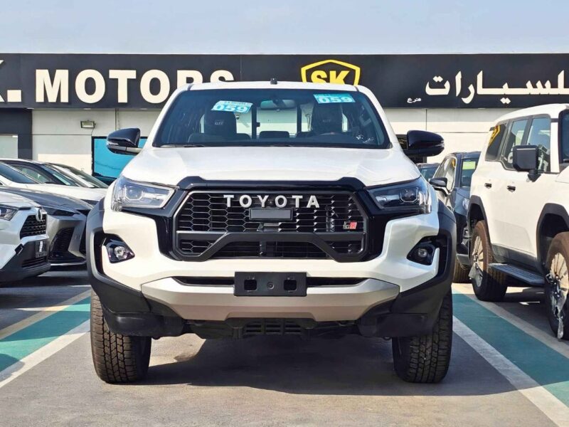 2026 Toyota Hilux GR Sport WIDE BODY 4.0L V6 Petrol White Black Double Cab Pick-up Truck