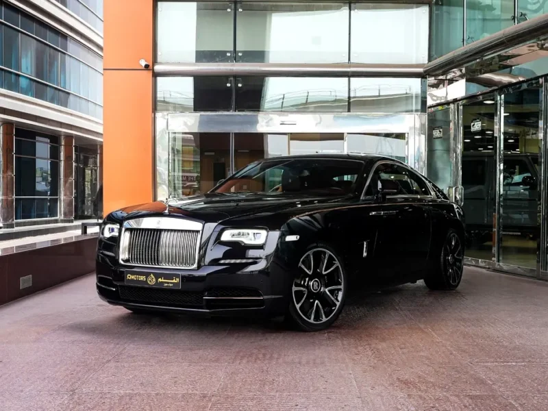 2017 Rolls-Royce Wraith 6.6 Litre Twin-Turbo V12 Black Fastback Coupe STAR LIGHT