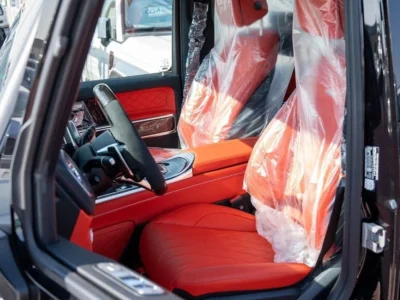 2026 Mercedes-Benz G 63 AMG 4.0L V8 Biturbo Petrol Engine Black Red SUV Double Night Package