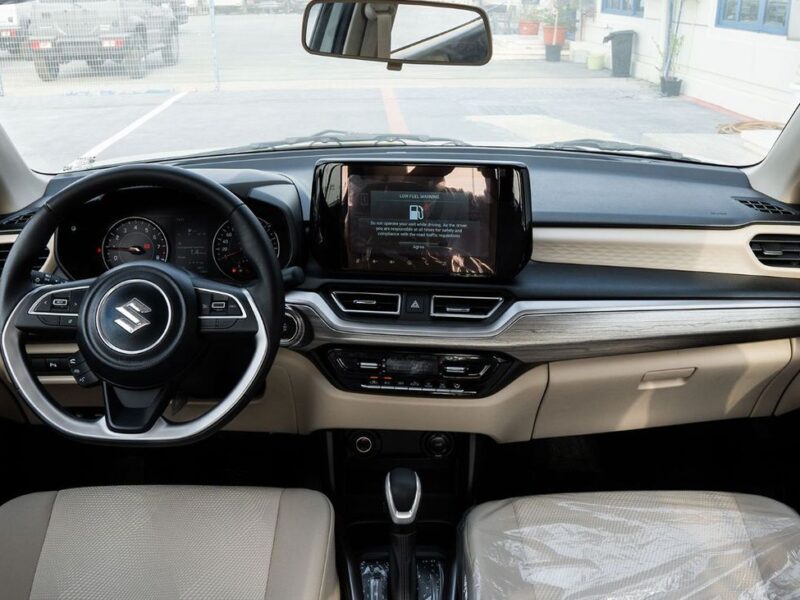 2025 Suzuki Dzire GLX 1.2 Litres 4-Cylinder Petrol Engine Silver Beige Sedan Automatic