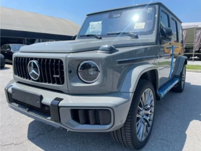 2026 Mercedes-Benz G 63 AMG 4.0-liter V8 Biturbo Petrol Engine Grey Red SUV Automatic