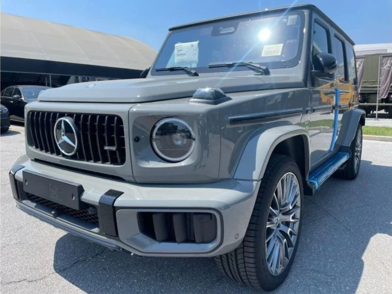 2026 Mercedes-Benz G 63 AMG 4.0-liter V8 Biturbo Petrol Engine Grey Red SUV Automatic