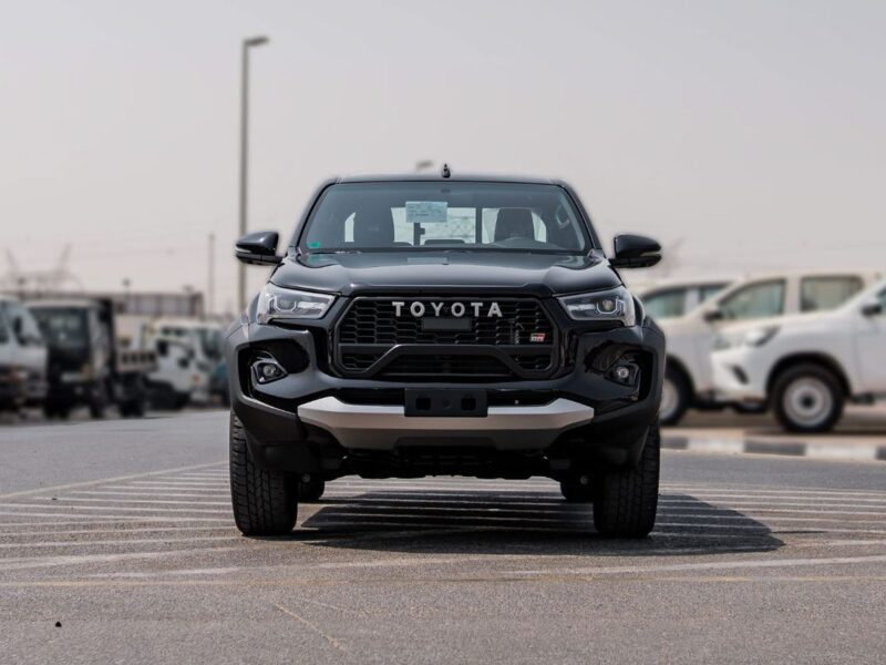 2025 Toyota Hilux GR-Sport 4.0 L V6 Naturally Aspirated Petrol Engine Black Pickup Truck