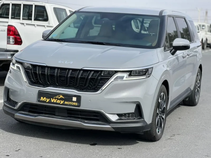 2024 Kia Carnival 3.5 Litres V6 Petrol Engine Grey Tan MPV Automatic FWD