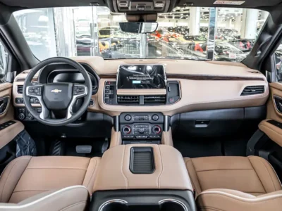 2024 Chevrolet Tahoe Premier 5.3 Litres EcoTec3 V8 Petrol Engine Black Beige SUV GCC