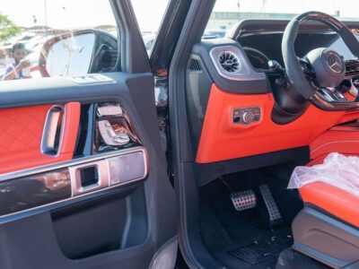 2026 Mercedes-Benz G 63 AMG 4.0L V8 Biturbo Petrol Engine Black Red SUV Double Night Package