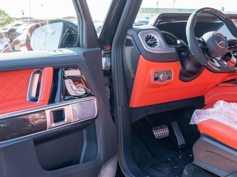 2026 Mercedes-Benz G 63 AMG 4.0L V8 Biturbo Petrol Engine Black Red SUV Double Night Package
