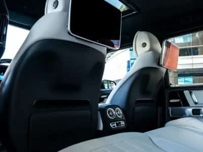 2026 Mercedes-Benz G-Class G 63 AMG 4.0-liter Twin-Turbocharged V8 Engine Green White SUV