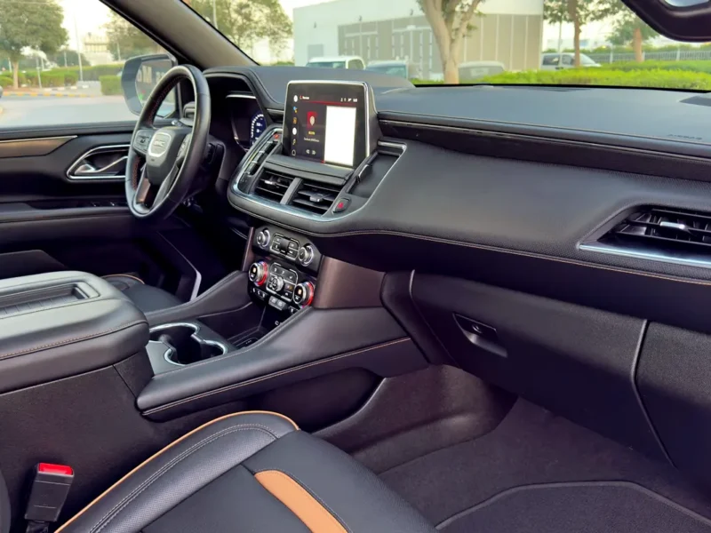 2022 GMC Yukon AT4 6.2 Litres V8 Petrol Engine Black SUV Automatic GCC Specs