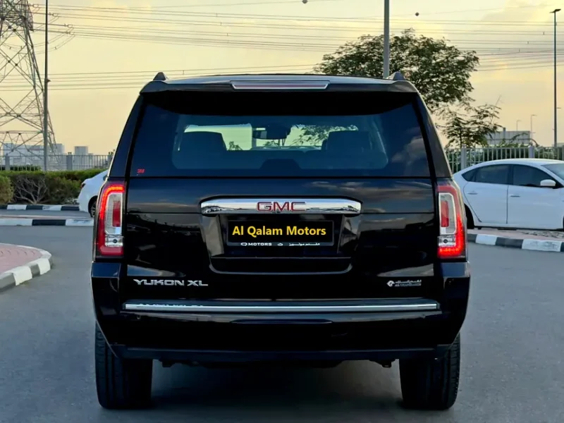 2017 GMC Yukon XL Denali 6.2-liter EcoTec3 V8 Petrol Engine Black SUV GCC Specs