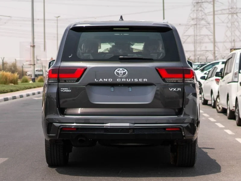 2026 Toyota Land Cruiser VXR 3.5 Litres V6 Twin Turbo Petrol Engine Grey Red SUV GCC Specs