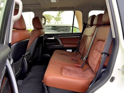 2020 Toyota Land Cruiser GXR V6 Grand Touring 4.0 Litres V6 Petrol Engine White Brown SUV