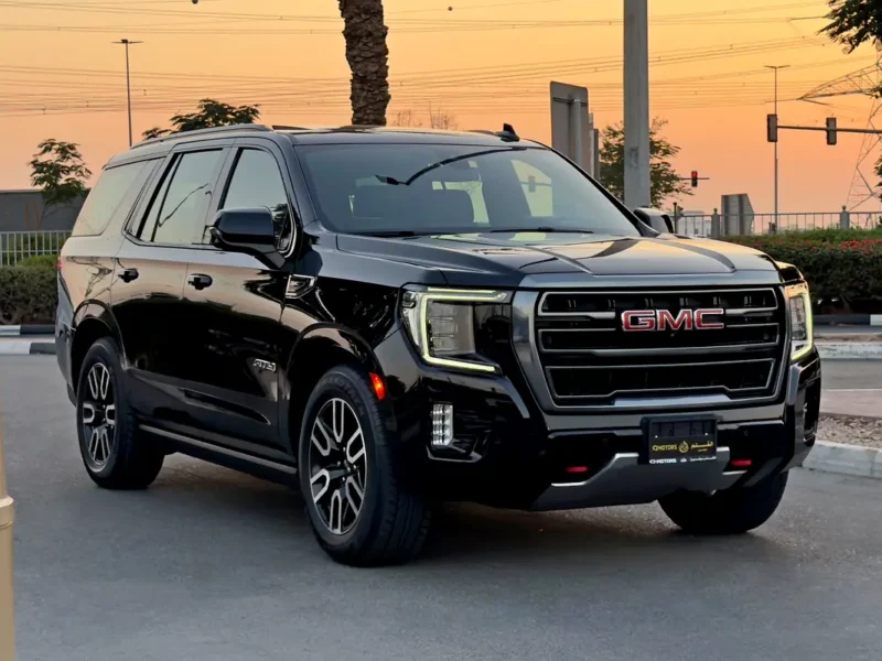 2022 GMC Yukon AT4 6.2 Litres V8 Petrol Engine Black SUV Automatic GCC Specs