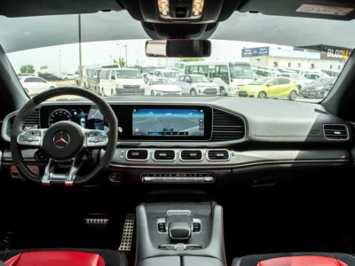 2021 Mercedes-AMG GLE 53 4MATIC+ 3.0L Inline-6 Turbo EQ Boost Engine Blue Red SUV