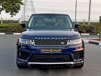 2020 Land Rover Range Rover Sport HSE 3.0L V6 Supercharged Petrol Engine Blue Beige SUV