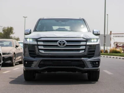 2026 Toyota Land Cruiser VXR 3.5 Litres V6 Twin Turbo Petrol Engine Grey Red SUV GCC Specs