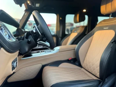 2025 Mercedes-Benz G-Class G 63 AMG 4.0L V8 Biturbo Engine Blue Beige SUV