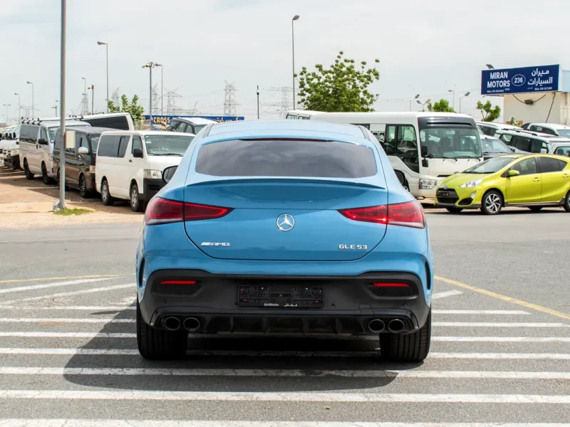 2021 Mercedes-AMG GLE 53 4MATIC+ 3.0L Inline-6 Turbo EQ Boost Engine Blue Red SUV