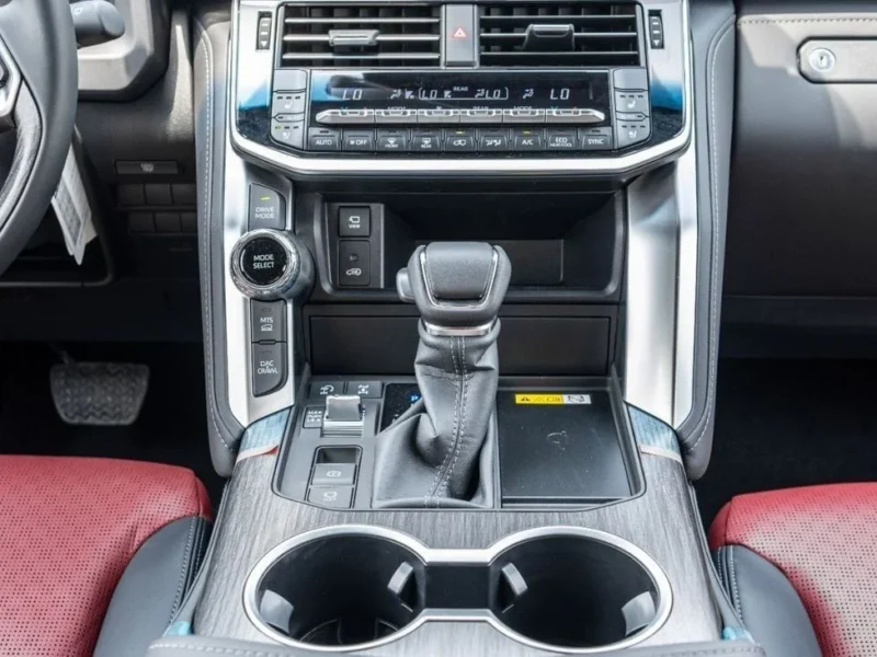 2026 Toyota Land Cruiser VXR 3.5 Litres V6 Twin Turbo Petrol Engine Grey Red SUV GCC Specs