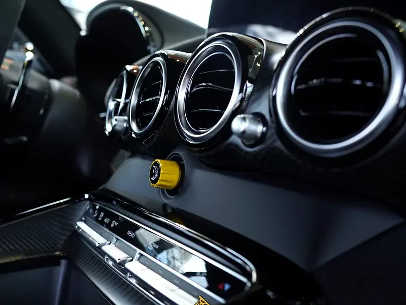 2021 Mercedes-Benz AMG GT Black Series 4.0-liter V8 Biturbo Engine Matte Grey Black Sports Car