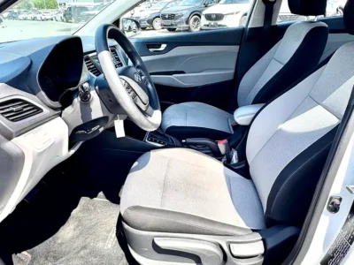 2022 Hyundai Accent 1.6-liter 4 Cylinder Petrol Engine White Grey Sedan GCC Specs