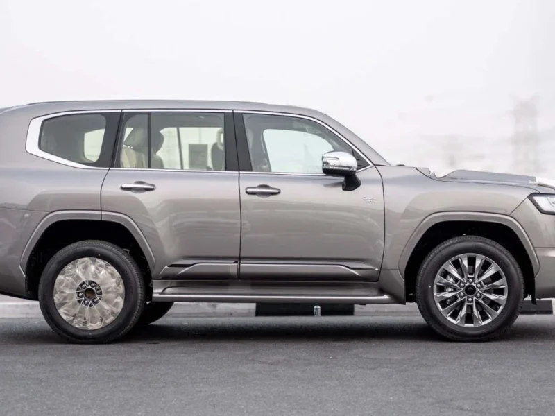 2026 Toyota Land Cruiser VXR 3.5 Litres V6 Twin Turbo Hybrid Engine Bronze Beige SUV GCC Specs