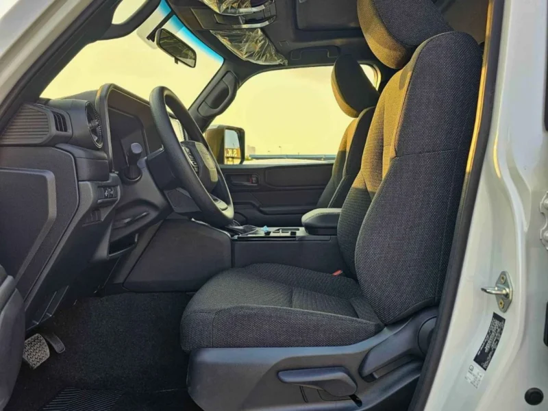 2026 Toyota Prado All Rounder 2.8-Liter 4-cylinder Turbo Diesel Engine White Grey SUV