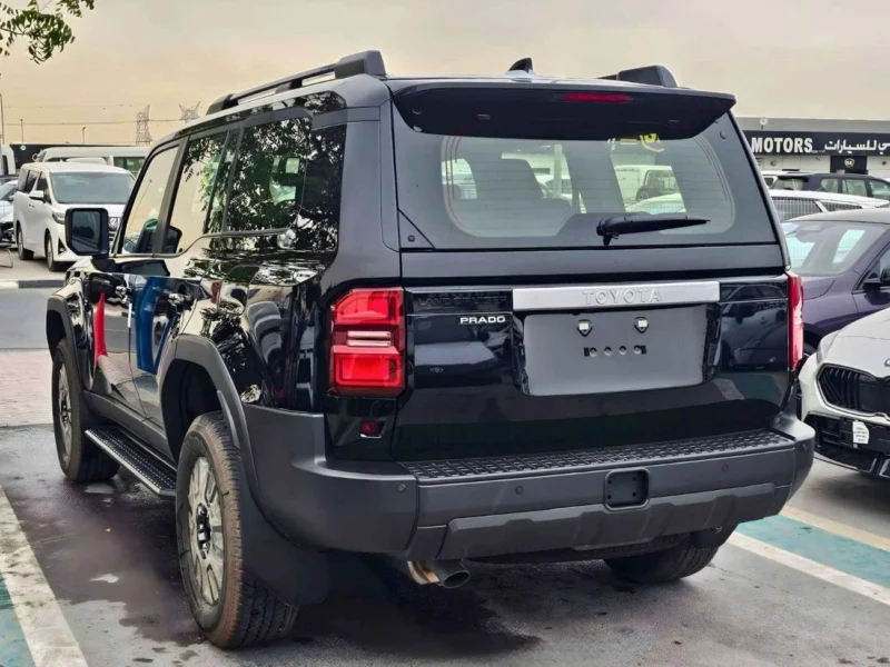2026 Toyota Prado All Rounder 2.8-Liter 4-cylinder Turbo Diesel Engine Black Grey SUV