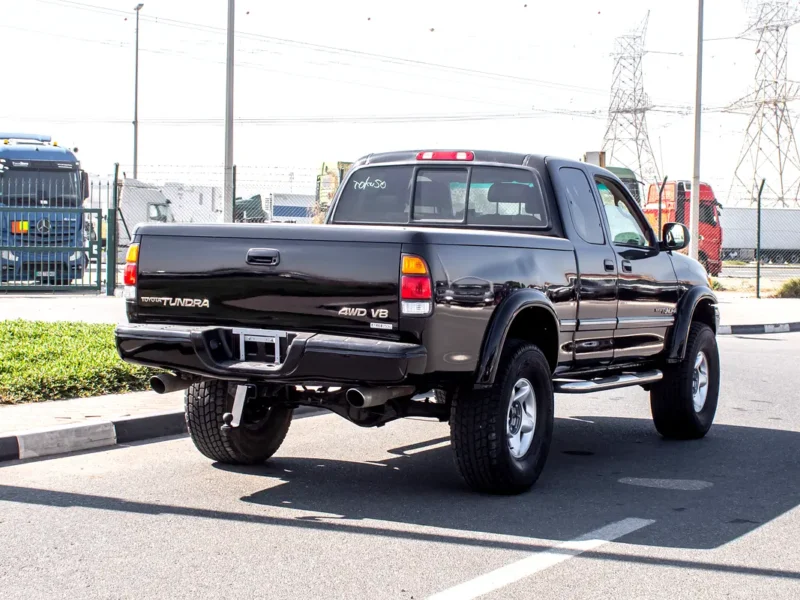 2000 Toyota Tundra Base 3.4-liter V6 Petrol Engine Black Beige Regular Cab Pickup