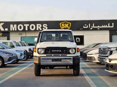 2025 Toyota Land Cruiser 70 2.8 Litres Turbodiesel 4-cylinder Engine White Brown SUV GCC