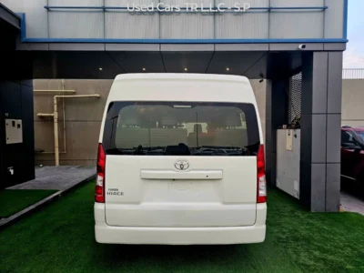 2019 Toyota Hiace GL 3.5 Litres V6 Petrol Engine White Grey Passenger Van GCC Specs