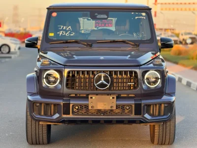 2025 Mercedes-Benz G-Class G 63 AMG 4.0L V8 Biturbo Engine Blue Beige SUV